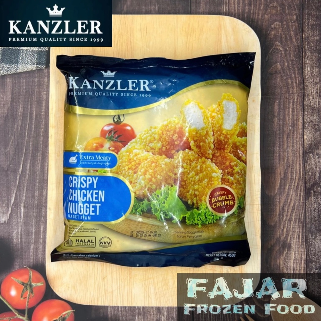 

KANZLER CRISPY CHICKEN NUGGET 450GR | KANZLER NAGET AYAM 450GR