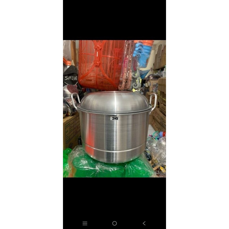 Dandang Aluminium Hallo / Kukusan / Steamer
