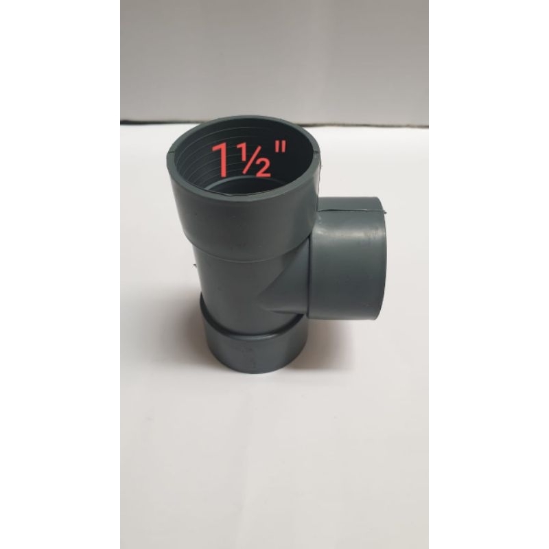 T 1,5" sambungan pipa paralon pipa air 1½ inchi