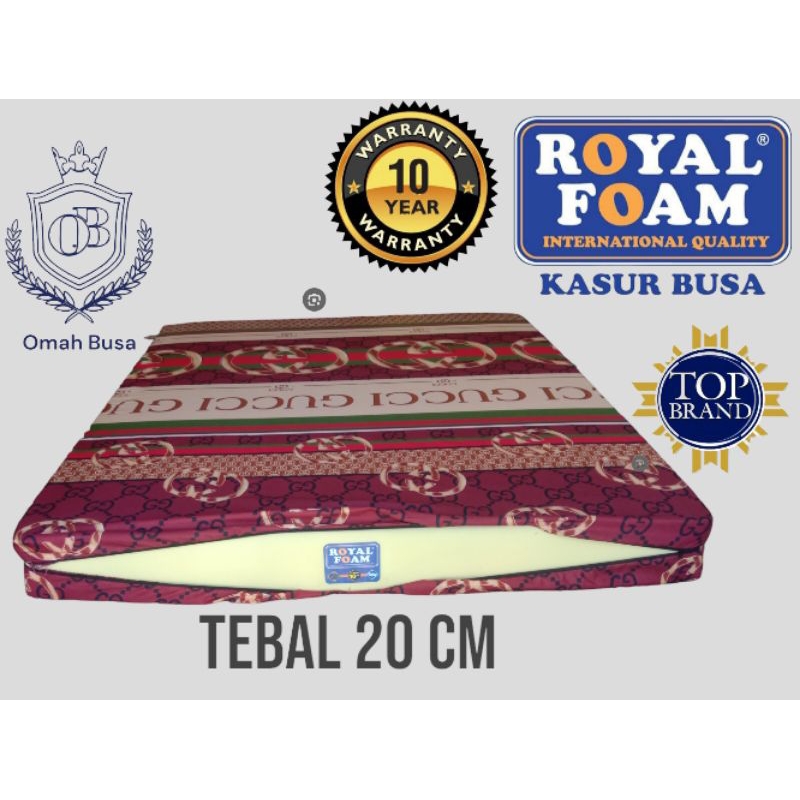 KASUR BUSA ROYAL FOAM TEBAL 20 CM