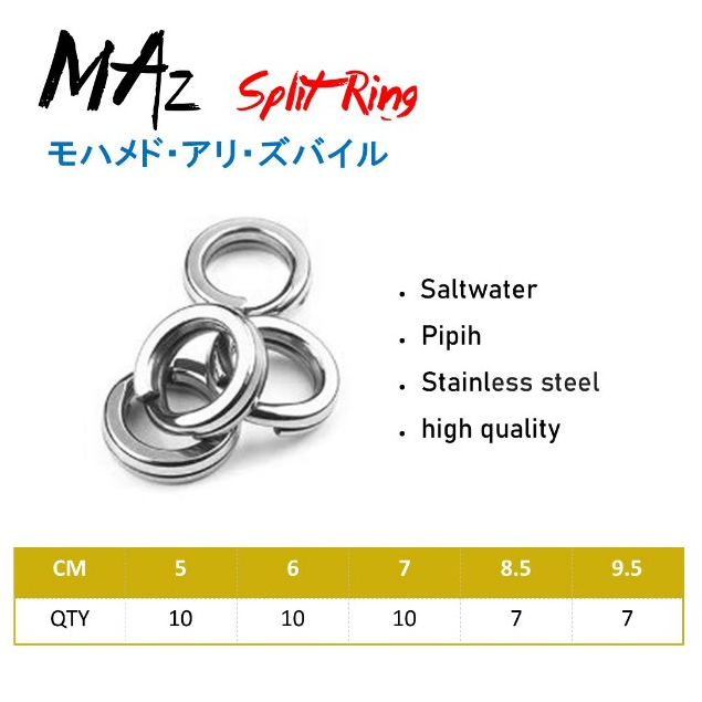 Split Ring MAz Split ring Berkualitas