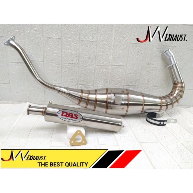 Knalpot Ninja dua tak Ninja R RR SS DBS carbon Kobra Stenlis