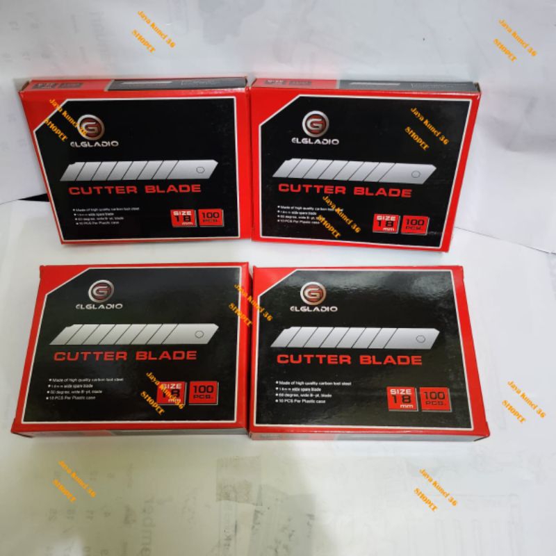 

Isi Cutter Besar Elgladio / Pisau Cutter Mata Pisau Egladio