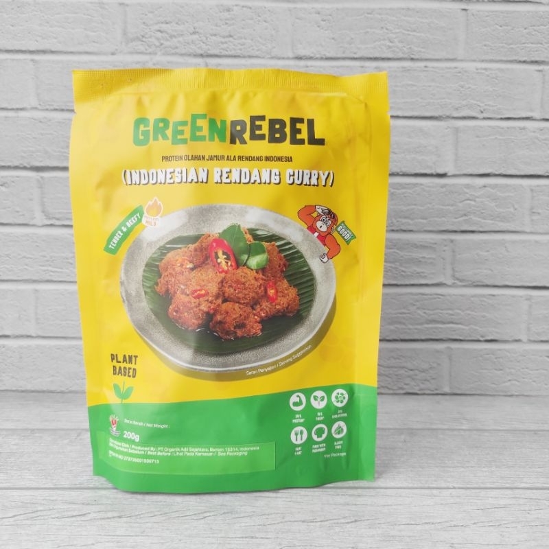 

Green Rebel Padang Style Rendang Curry Siap Saji Vegan Vegetarian