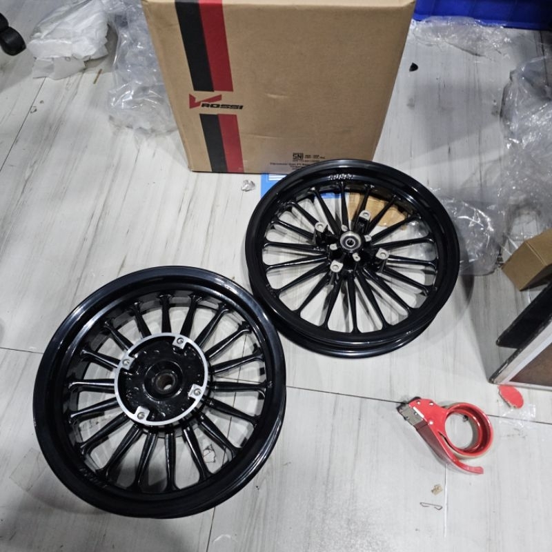 Velg Vrossi Galaxy Palang 18 Honda Pcx 150 Lokal Black