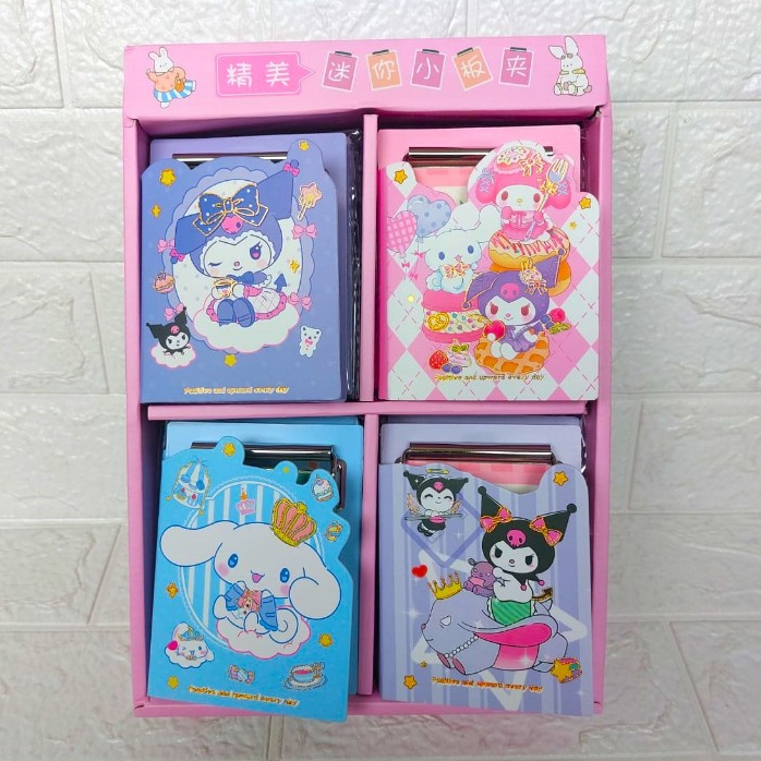 

Notebook Clipboard Fancy Mini / Buku Catatan