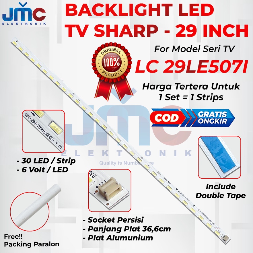 BACKLIGHT TV LED SHARP 29 INCH LC29LE57I LC29LE57 29LE57I 29LE57 LAMPU BL SHARP a D3E8