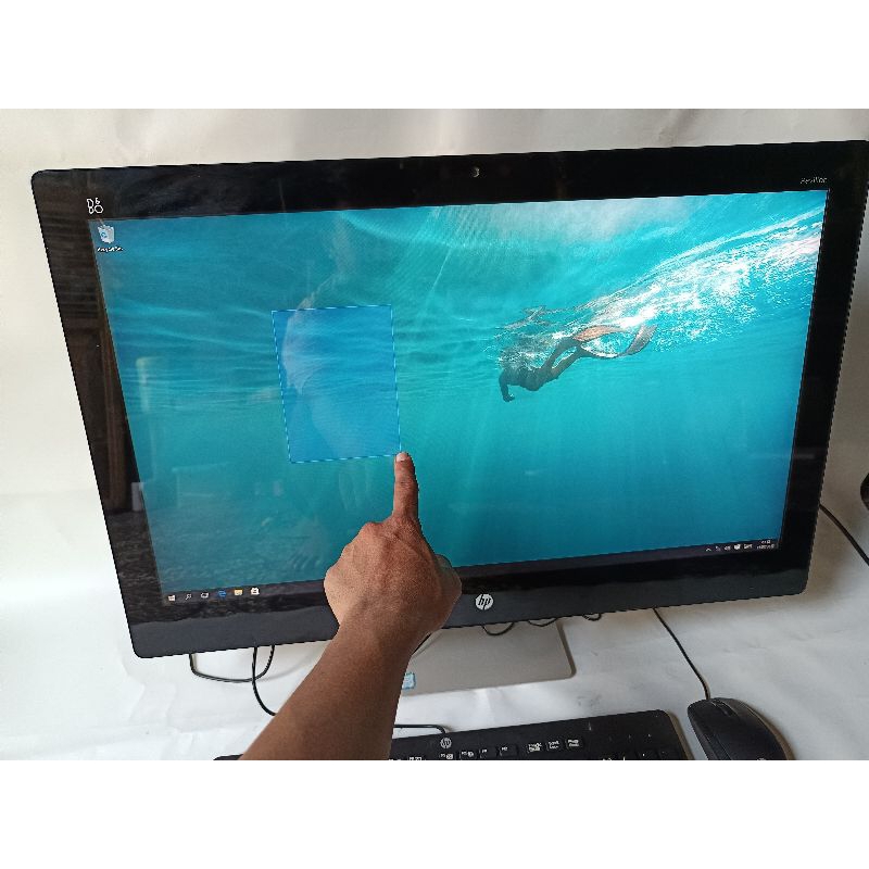 Komputer hp paviliun intel core i7 dual vga touhscren