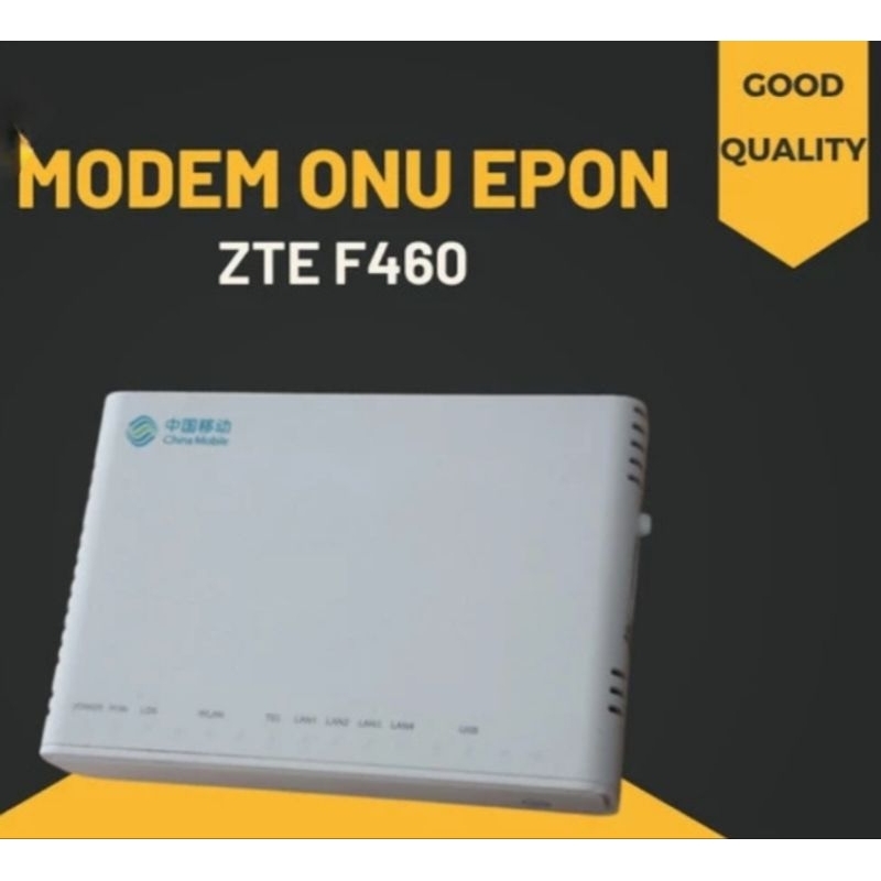 Modem Epon ZTE F460 V6 firmware biru