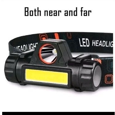 senter kepala senter LED ces uSB senter perlengkapan pancing , camping dll