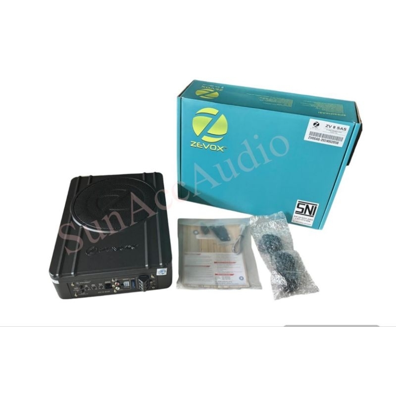subwoofer kolong ZEVOX ZV 8 SAS/ sub kolong 8 inch