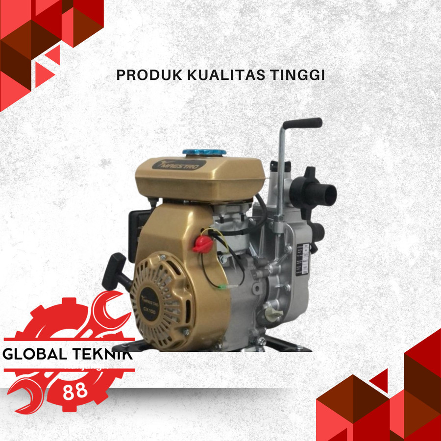 baru mesin pompa air irigasi waterpump alkon 1,5" 1,5 inchi maestro