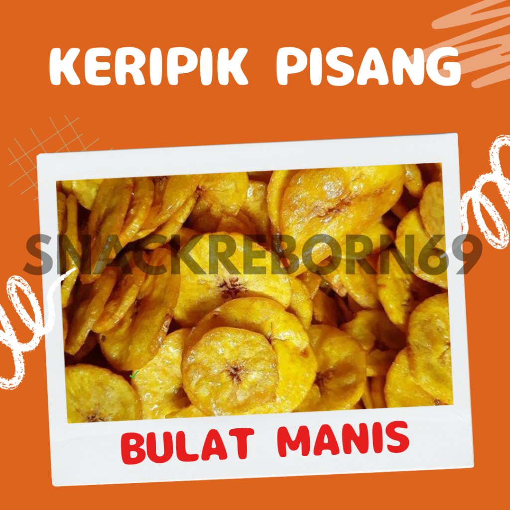 

Keripik Pisang Bulat Manis 250 gram Termurah Terenak