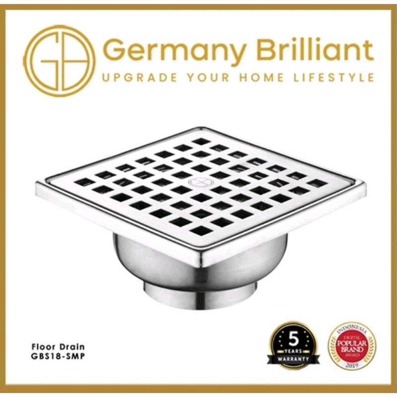 FLOOR DRAIN GERMANY BRILLIANT GBS18