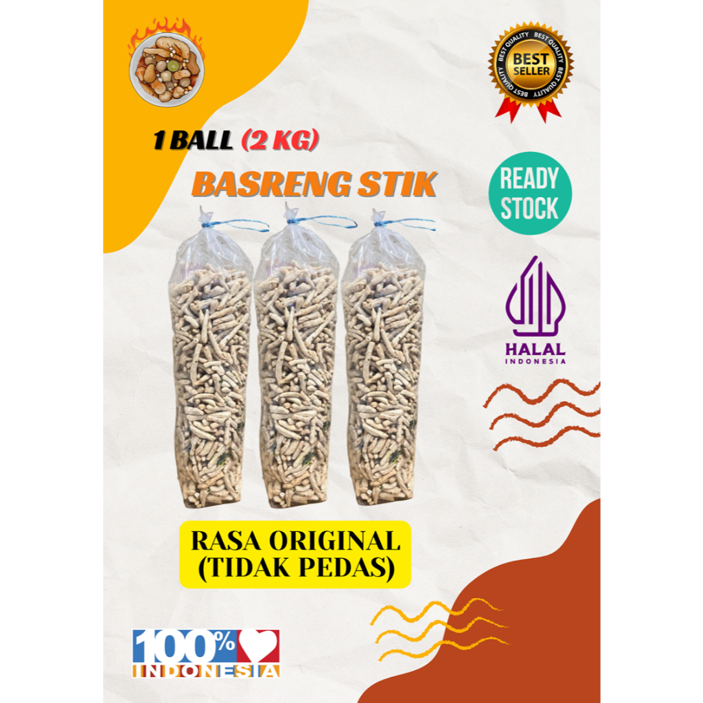 

Bastik Basreng Stik Rasa Original Best Seller 1 Ball