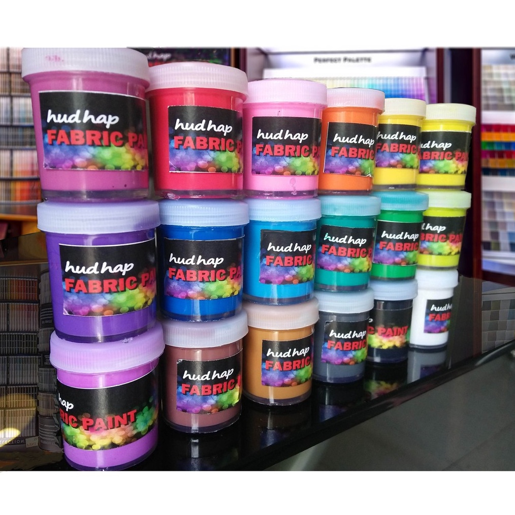 

LANGSUNG BELI GAN Cat lukis kain cat tekstil cat lukis serbaguna 15 ml