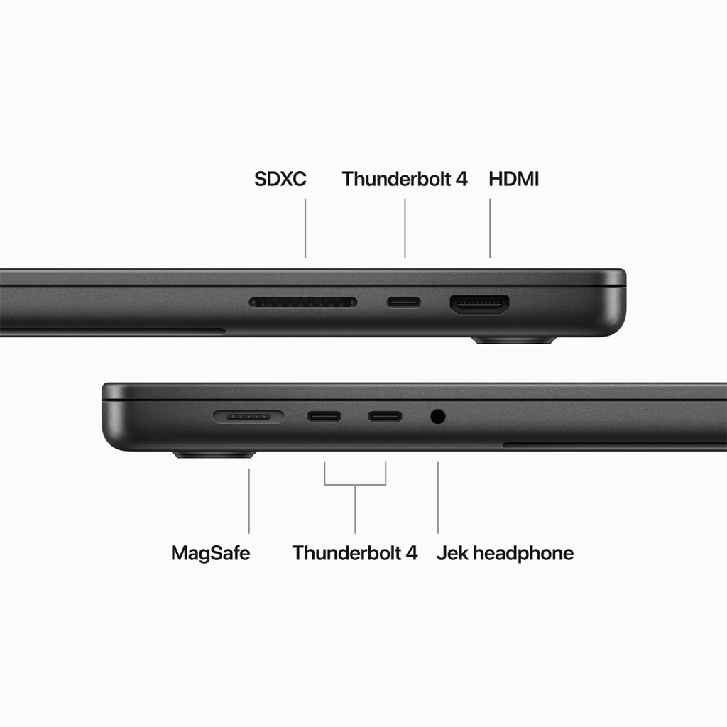 Apple MacBook Pro (16 inci, M3 Pro) 18 GB/512 GB