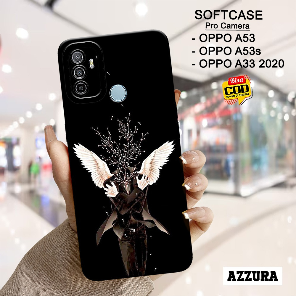 AZZURA - Oppo A53 / A53s / A33 2020 - Aesthetic Case - Softcase Oppo A53 / A53s / A33 2020 - Case Hp