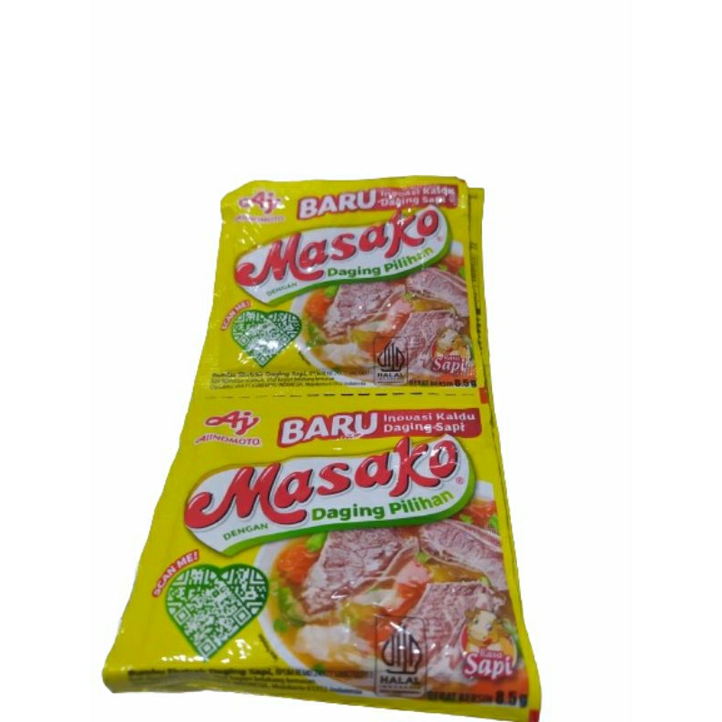 

Masako Bumbu Penyedap Masakan 10 Pack