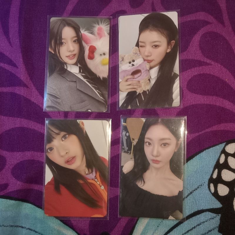 SALE Photocard pc official girlgroup ningning aespa hanni newjeans moka minju illit
