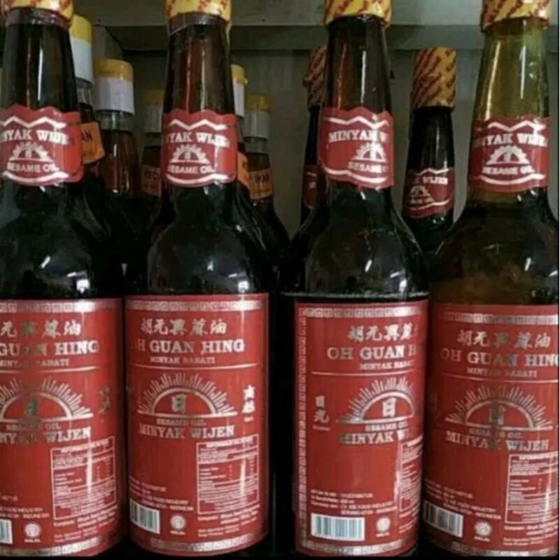 

minyak wijen oh guan hing (matahari)