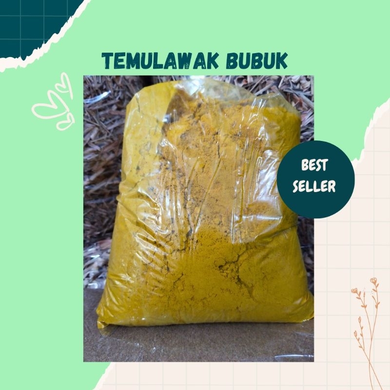 

Temulawak bubuk kemasan 1 kg