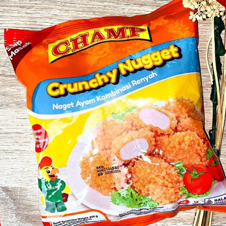 

CHAMP CRUNCHY NUGGET 450GR