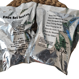

Baso Aci Instan Original MAZ FOOD AMALIA SIDOARJO JAWA TIMUR