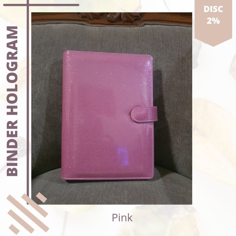 

Binder Hologram Gliter Laminasi A5 B5 k T7D4