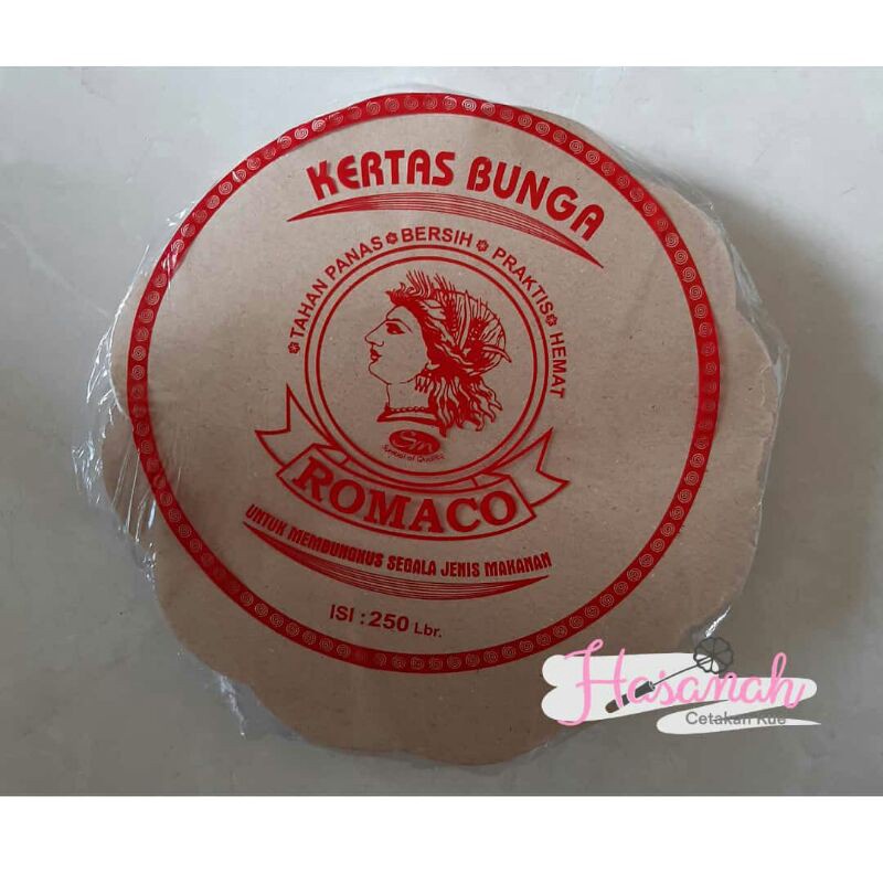 

SERENTAK kertas alas nasi bentuk bunga 1pack