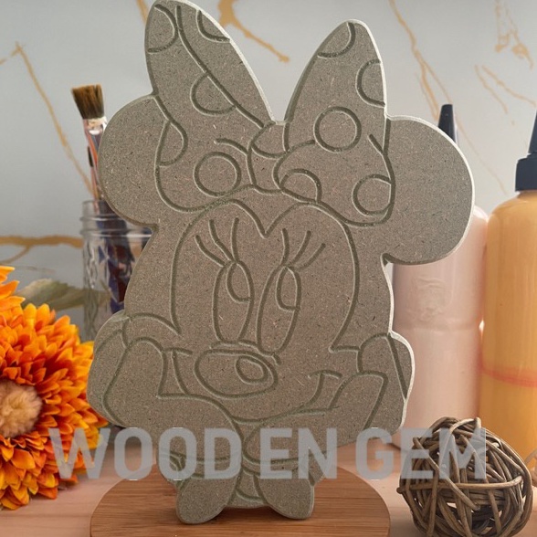 

DIY Wood Character Painting Mewarnai Melukis Kayu Karakter Minnie Woodengem l K5C7