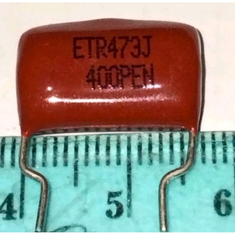 Capasitor mylar 473 - 47nf 400v