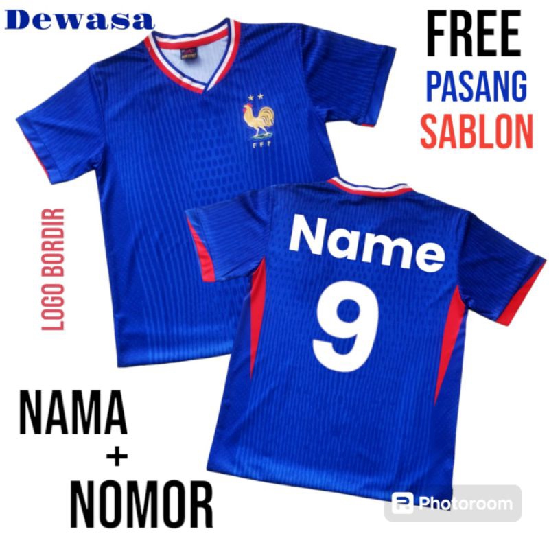 JERSEY DEWASA PRANCIS/JERSEY PRANCIS