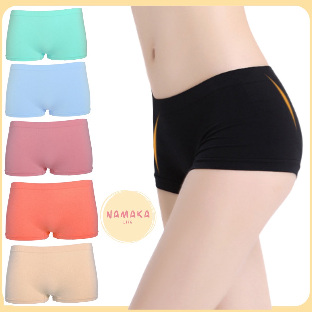 KODE U42C NL CELANA PENDEK HOT PANT CD KOLOR BOKSER KOTAK WANITA SHORT PANTS KETAT KATUN MIDI MINI S