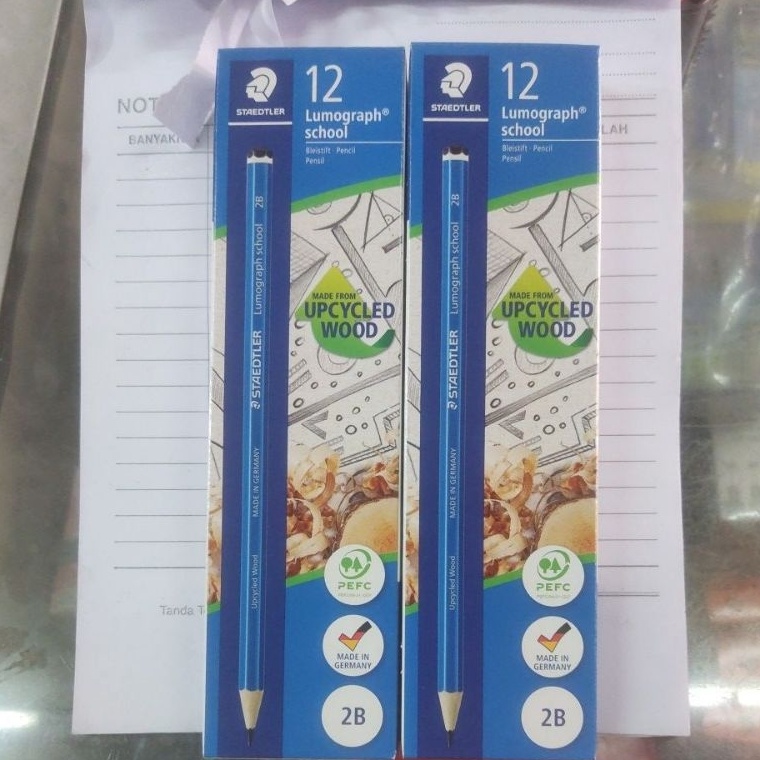

PENSIL 2B STAEDLER ISI 12 ORIGINAL h O7L3