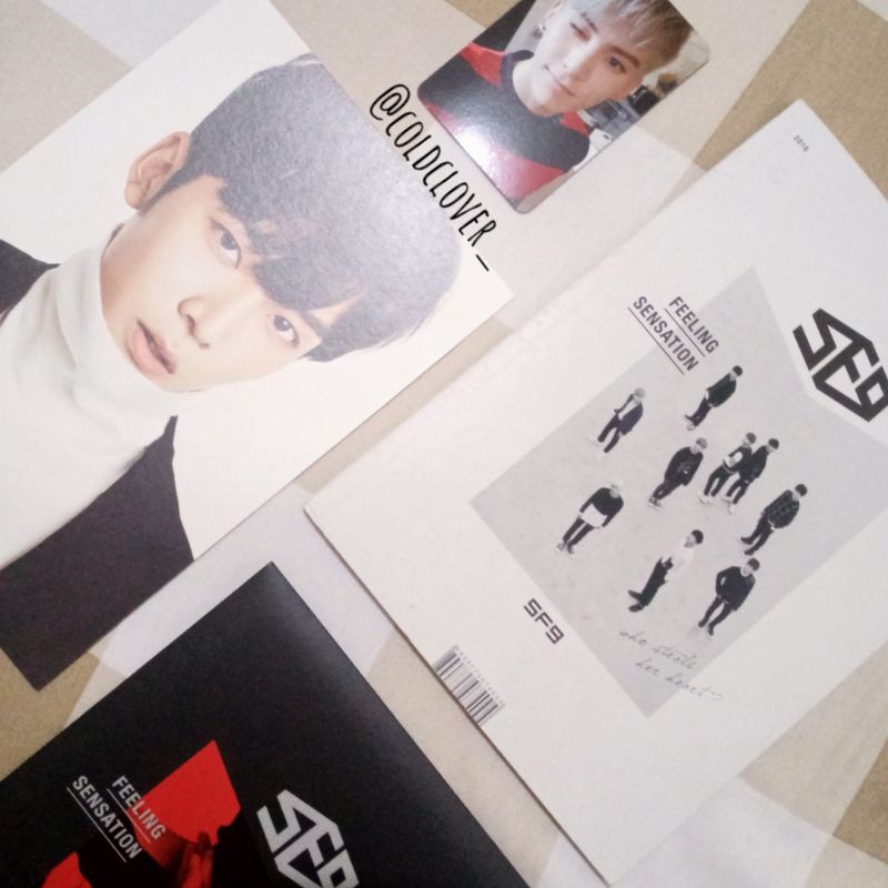 SF9 1st Debut Single Album Feeling Sensation