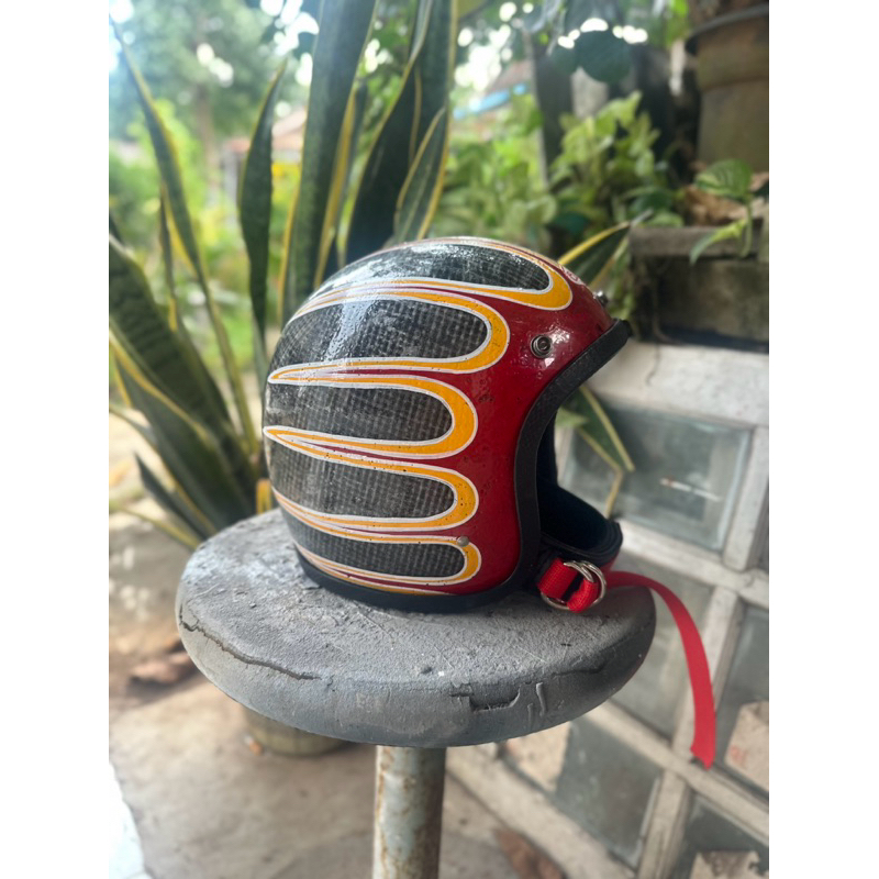 HELM SLIMHEAD RAW RIOT FLAME