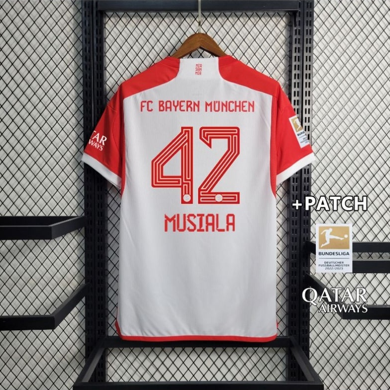 FANTASTIS BAJU BOLA JERSEY MUNCHEN HOME 223 224 JERSEY MUNCHEN HOME 223 GRADE ORIGINAL