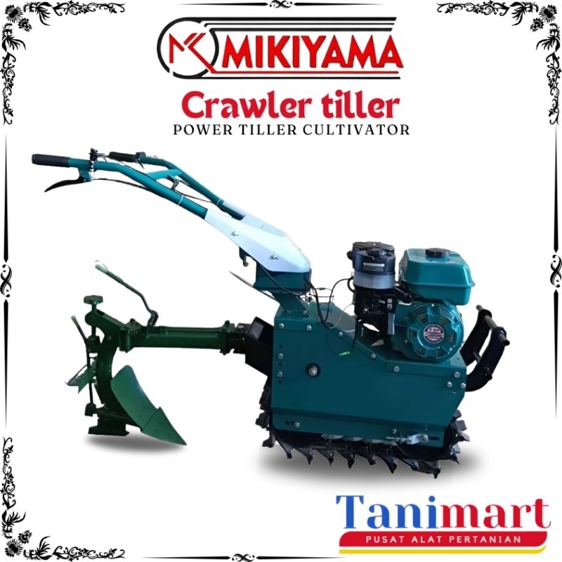 MIKIYAMA CRAWLER TILLER / CULTIVATOR RODA TANK / MIKYAMA RODA TANK / MESIN BAJAK / MESIN SINGKAL BAJ