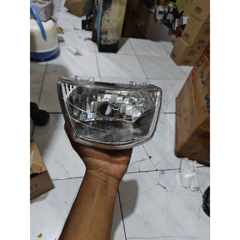 Reflektor lampu depan vega lama Fizr force1Zr copy ori