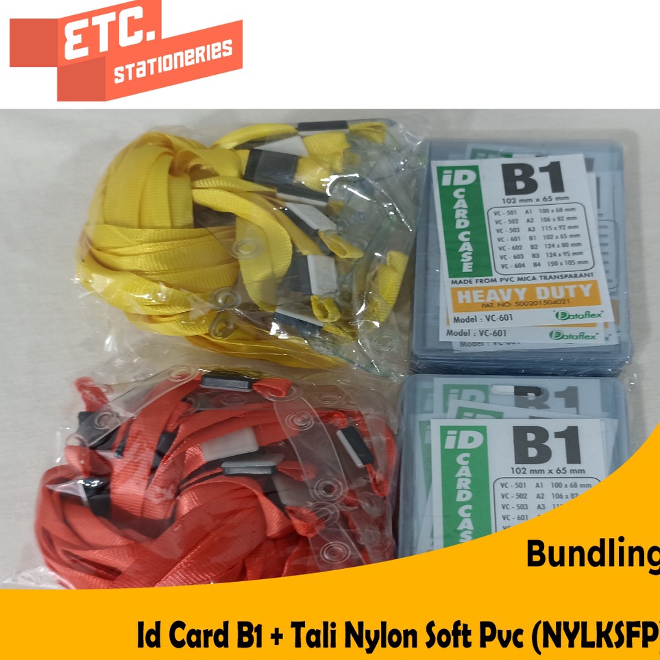 

Paket Bundling Id Card B1 Tali Nylon Soft Pvc NYLKSFP b J2J5