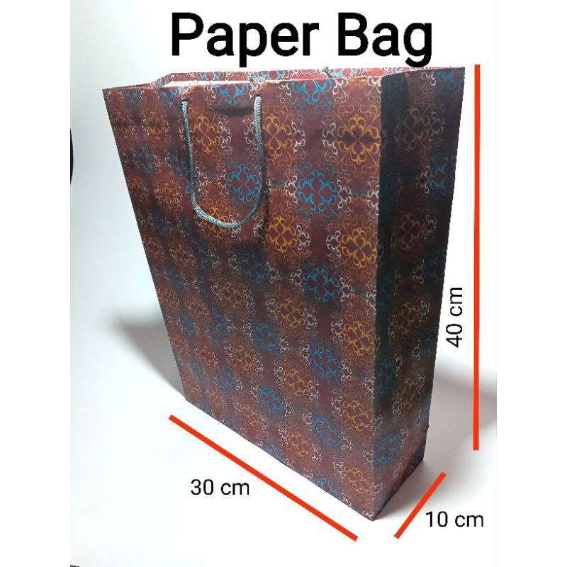 

PAPER BAG 30x10x40 | PAPER BAG | TAS | BAG | PAPERBAG | TAS KERTAS | TAS KADO | TAS SOUVENIR | TAS ULANG TAHUN | TAS BESAR | PAPER BAG JUMBO |