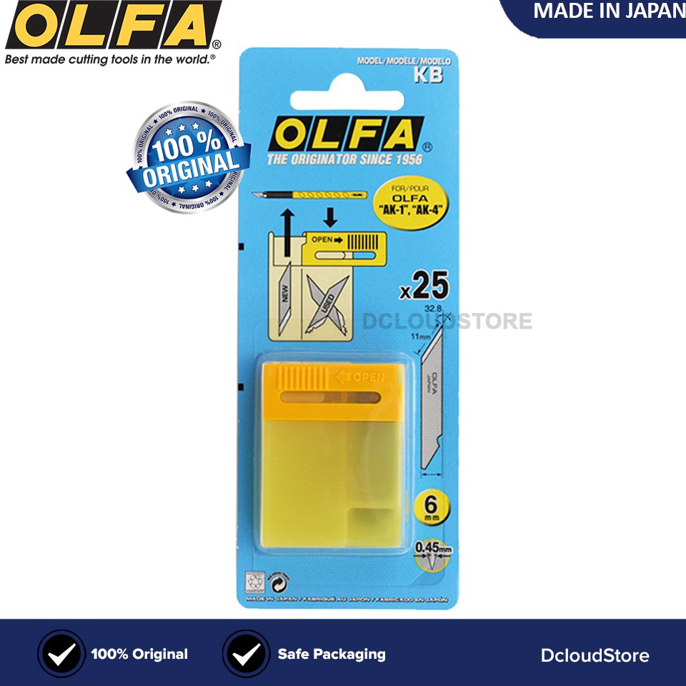 

Pisau Refill KB Cutter Olfa AK1 v A2E2