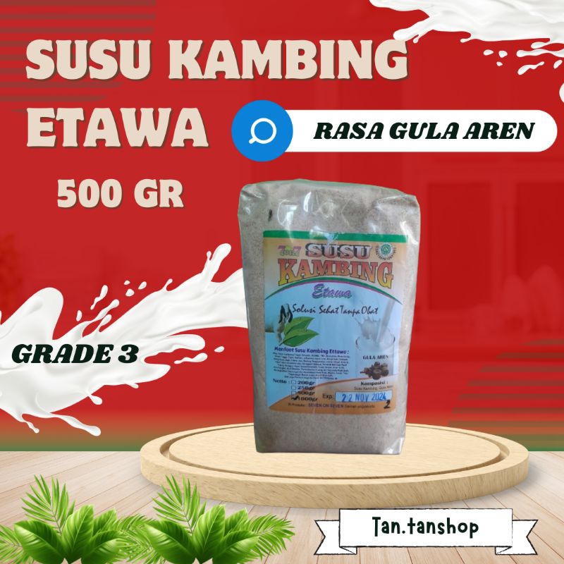 

SUSU KAMBING ETAWA RASA GULA AREN 500 GR