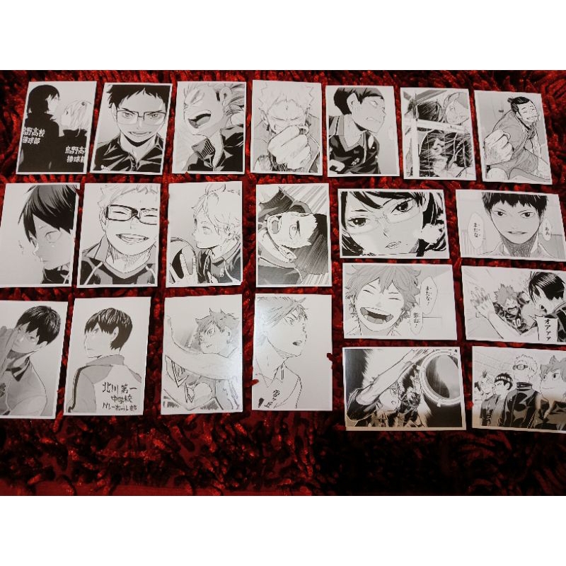 [BACA DESKRIPSI] Photocard Haikyuu Chronicle OFFICIAL