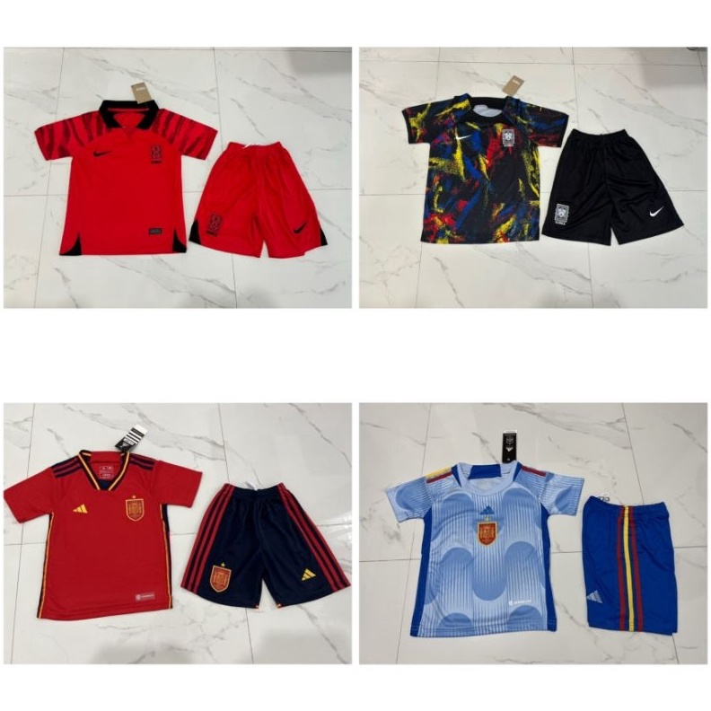 KILAT BAJU BOLA ANAK ANAK JERSEY BOLA ANAK ANAK BAJU ANAK ANAK PAKAIAN OLAHRAGA ANAKA ANAK JERSEY KI