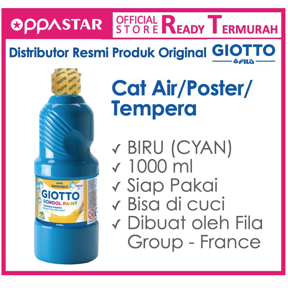 

Cat Air Cat Poster Cat Tempera 1 ml Giotto School Paint Cyan Biru Muda q E8V2