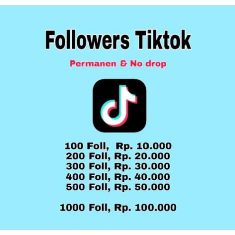 FOLLOWERS TIKTOK PERMANEN