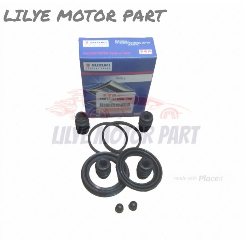 CALIPER KIT. KALIPER SEAL KIT REM DEPAN SUZUKI ERTIGA ORIGINAL