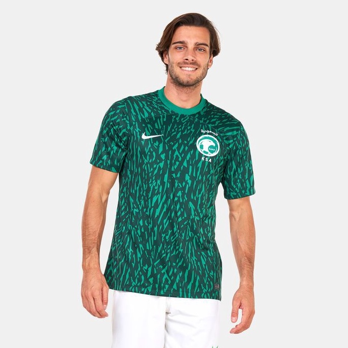 KHUSUS JERSEY BOLA BAJU BOLA JERSEY FUTSAL JERSEY ARAB SAUDI AWAY JERSEY ARAB AWAY